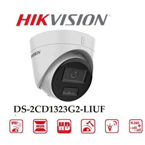 Hikvision DS-2CD1323G2-LIUF (IP67, WDR, H.265)